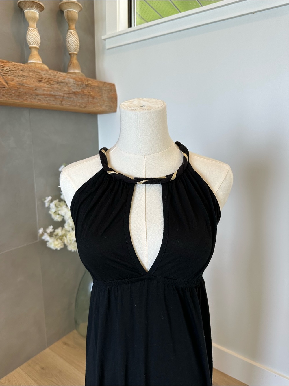 Vintage Y2K Jordan Taylor Collection Black Maxi Dress - Picture 4 of 9